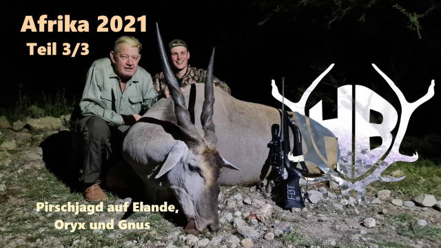 auf Elande, Oryx und Gnus - Afrika 2021 Teil 3/3