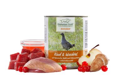Saisonales Futter für Jagdhunde