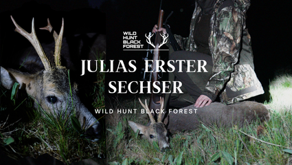Julias erster Sechser - Bockjagd im Mai 2020