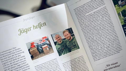 Jäger helfen
