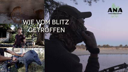 Wie vom Blitz getroffen