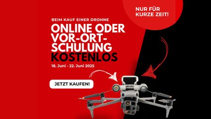 Drohnenschulung – Online oder Vor-Ort: Jetzt kostenlos dazu!
