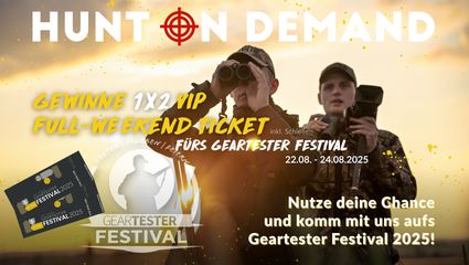 Gewinne 1x2 VIP Full-Weekend Ticket für´s Geartester Festival!