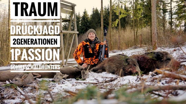 Traum Drückjagd | 2 Generationen 1 Passion | 7-Faches Waidmannsheil