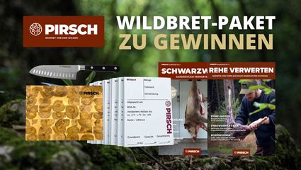 Wildbret-Paket zu gewinnen!