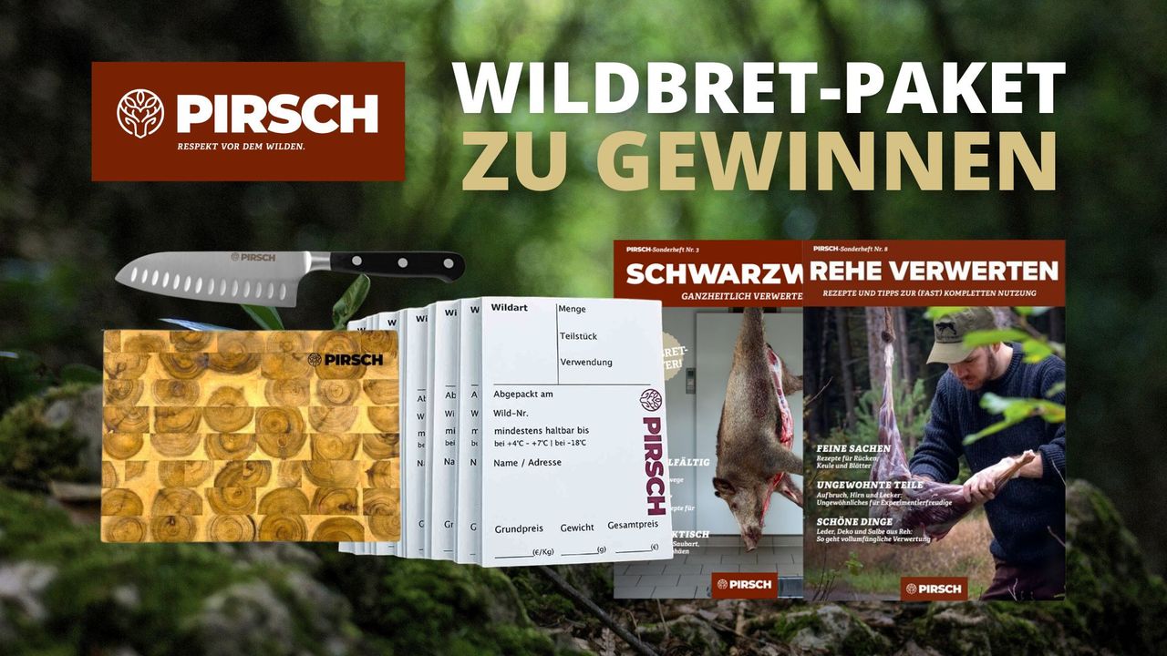 Wildbret-Paket zu gewinnen!