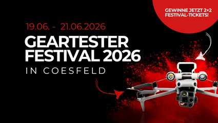 Wir sind auf dem GEARTESTER Festival 2026 – Besucht uns in Coesfeld!