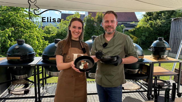 Ćevapčići - am Grill mit Done
