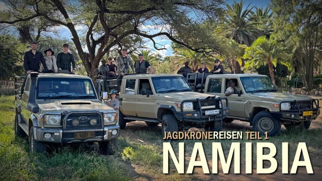 Jagdkroneexklusivreisen - Dickbuschpirsch in Namibia 2026 Teil 1