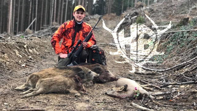 die erste Drückjagd der Saison 2018/2019
