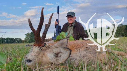 Papa Reilmann auf Rehbockjagd