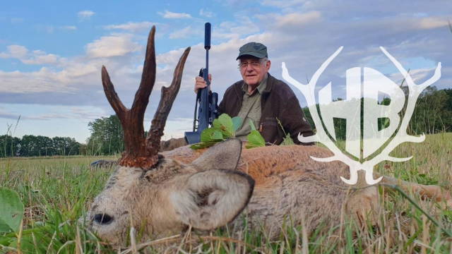 Papa Reilmann auf Rehbockjagd