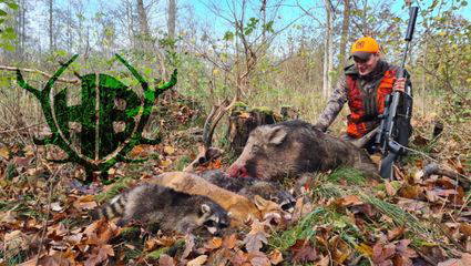 farbenfrohe Drückjagd